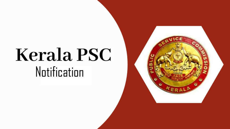 kerala psc new notification in 41 categories