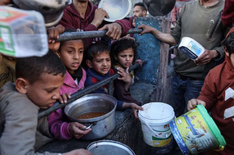 Imminent famine in northern Gaza is ‘entirely man-made disaster’