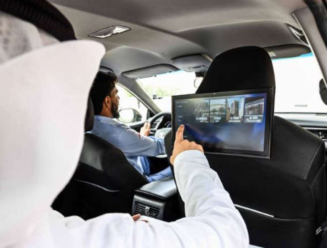 Onboard entertainment services launched in taxis in Dubai
