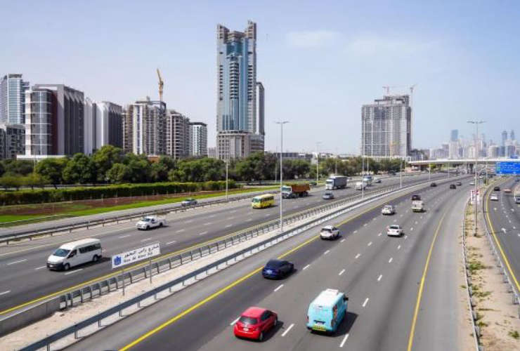 The widening of Ras Al Khor Road has been completed
