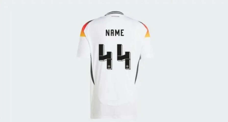 Germany fans banned from buying number 44 kits over Nazi symbolism