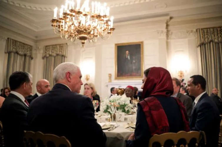 Bidens iftar event met with boycott counter-protest outside White House