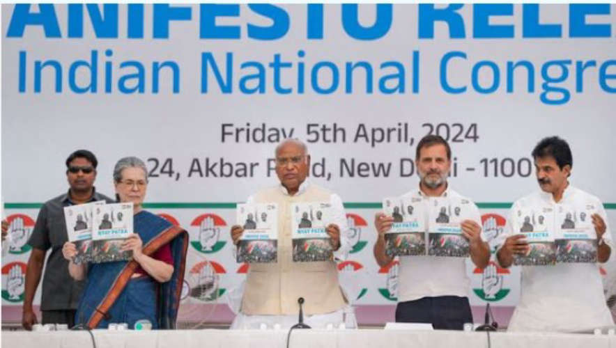 Congress' 2024 Manifesto Focuses On Unemployment, Promises Caste Census