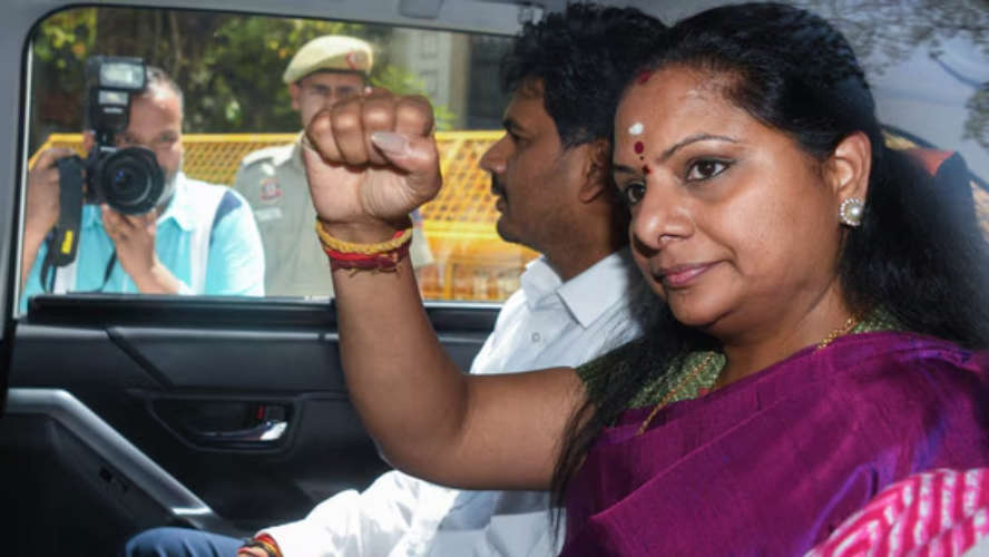 delhi liquor scam case k kavitha in cbi custody