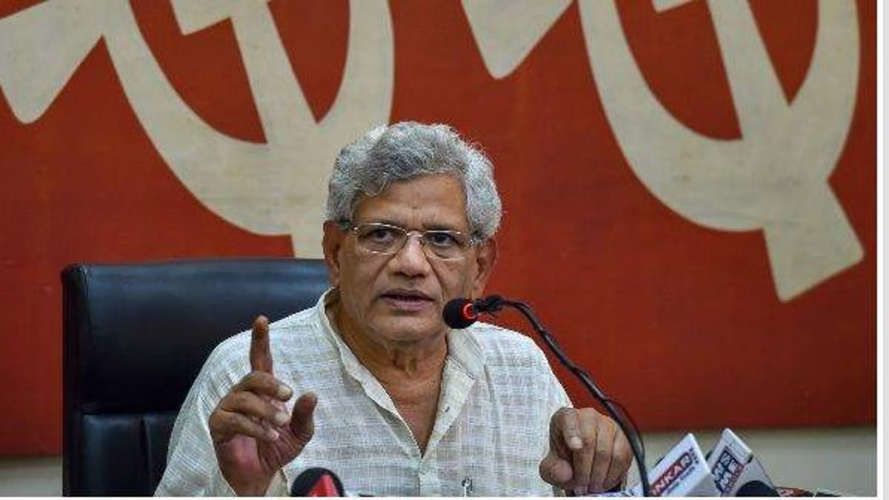 cpim secratary seetharam yechuri press meet