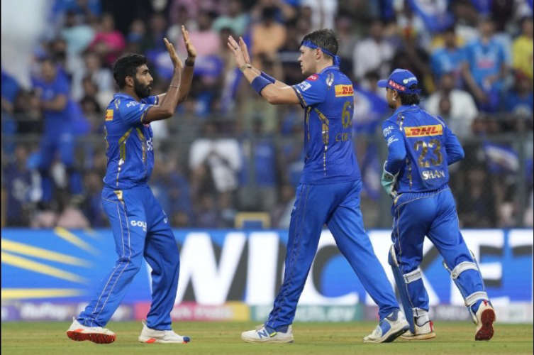 mumbai indians beat delhi capitals