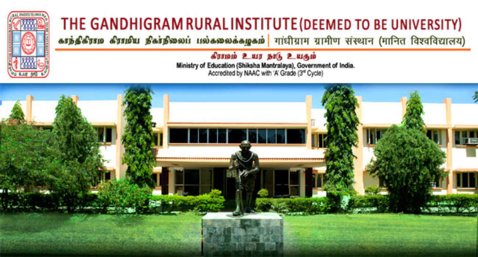 job recruitment in gandhigram rural institute apply now