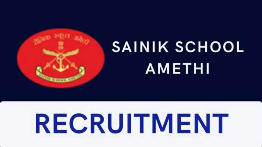 JOB RECRUITMENT IN SAINIK SCHOOL AMETI