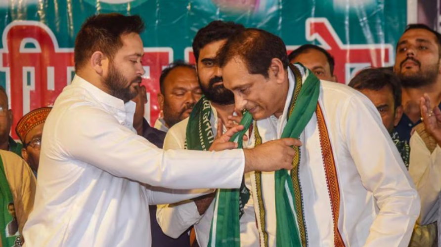 Mehboob Ali Kaiser NDAs lone Muslim MP in Bihar joins RJD