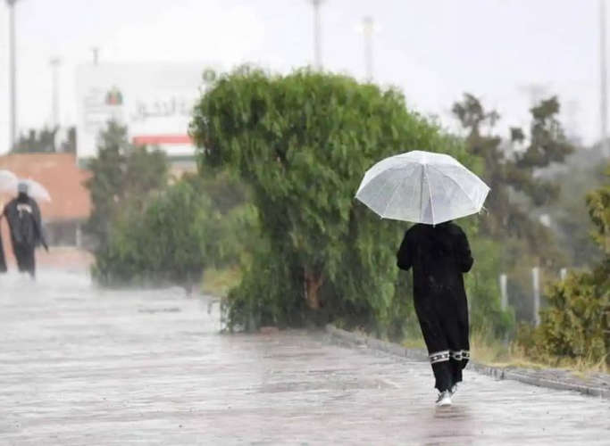 Chance of heavy rain in Saudi during the weekend
