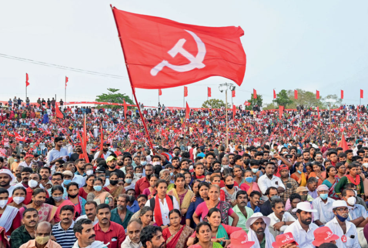 income tax dep seized 1 crore from cpim