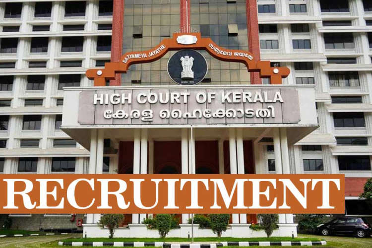 kerala high court new recruitment for research assistant