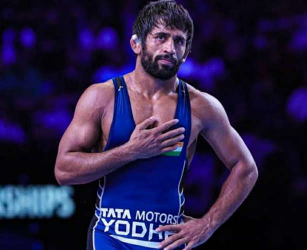 Bajrang Punia banned by International Wrestling Federation