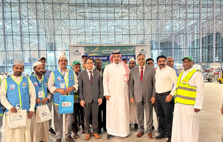 Haj 2024: 1st Indian flight reaches Madinah from Hyderabad