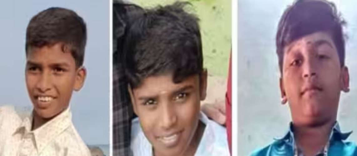 Three students found dead in the well