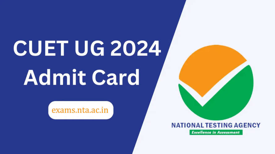 CUET UG 2024; Hall ticket published on website