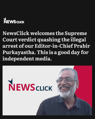 A good day for independent media- news click

