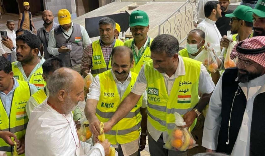 Hajis who arrived in Makkah were received via Jeddah Airport