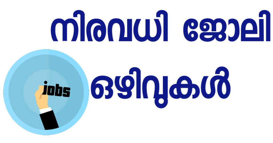 temporary job in kerala in various districts apply now