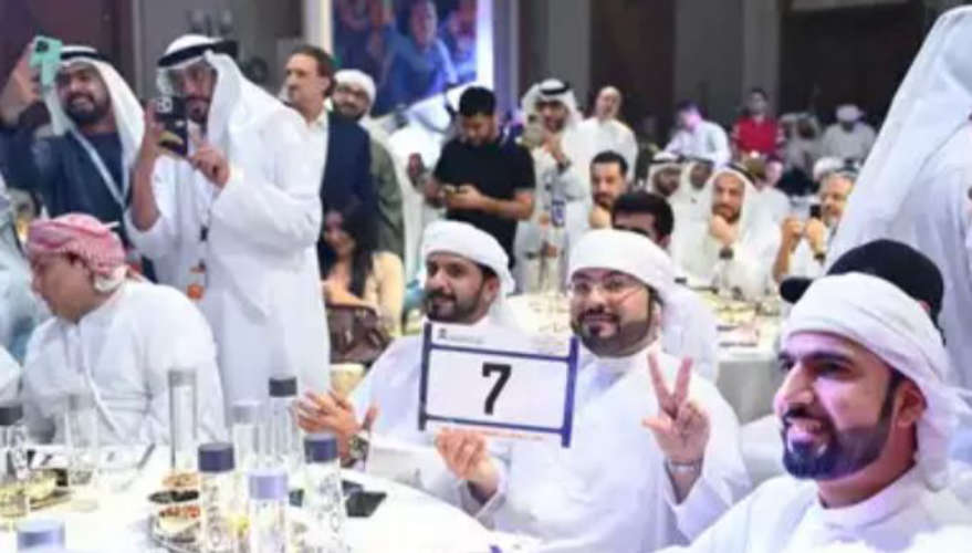 Dubai fancy number auction with crores of rupees
