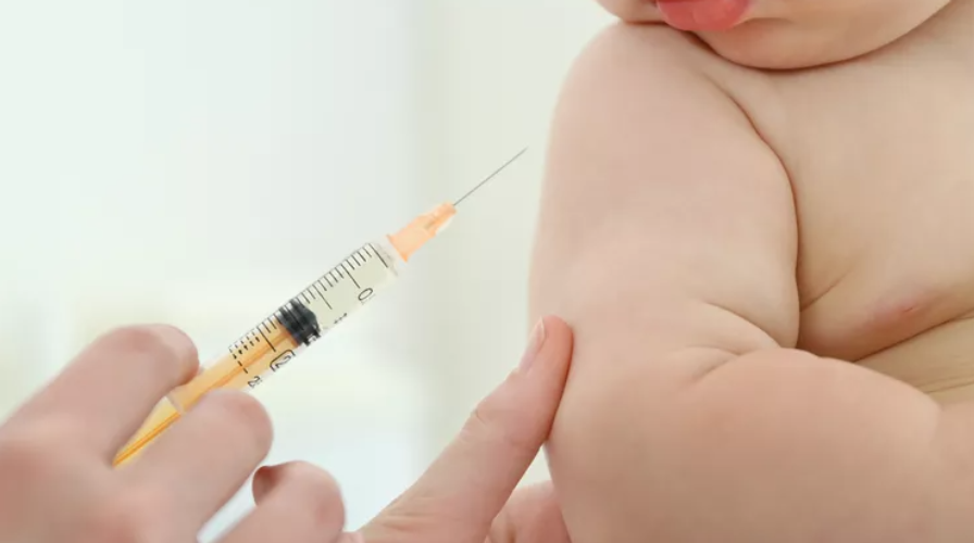 fifth-flu vaccine among caesarean bornbabies
