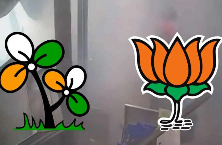 TMC, BJP in neck and neck fight in Bengal