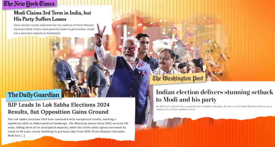 How Foreign Media Covered Indian Election Results