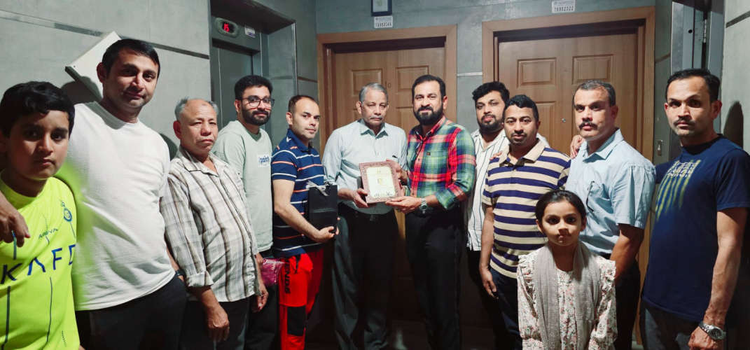 Kuwait Elathur Association bids farewell to Hamza Sahib 