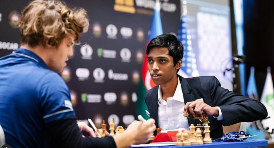 magnus carlsen wins norway chess title praggnanandhaa got 3rd position