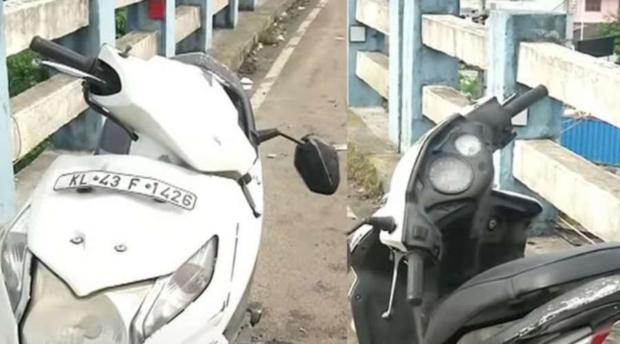 Father and son died in a car accident in Kochi