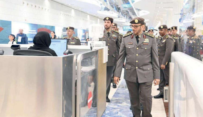 Eid; Top officials assessed the facilities at the airport
