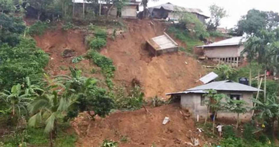 Landslide in Rohingya refugee camp