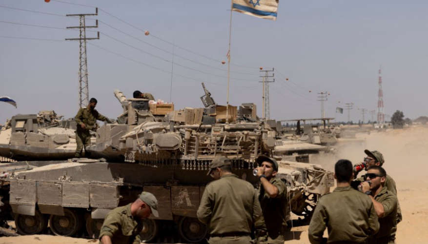  Israeli tanks, planes, drones strike western Rafah