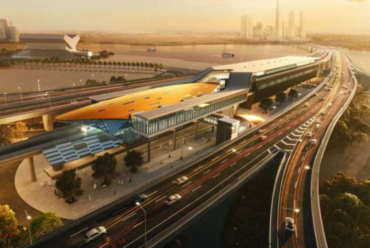 Dubai: Developing areas around metro stations
