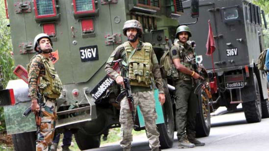 terrorist attack in jammu kashmir kathwa 4 soldiers died