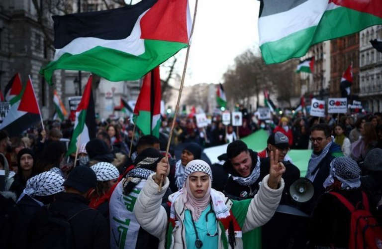 The role of Palestine in the UK France elections