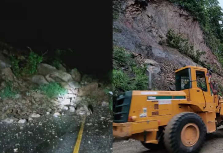 Massive Landslide Sweeps Away 2 Buses Into Trishuli River In Nepal