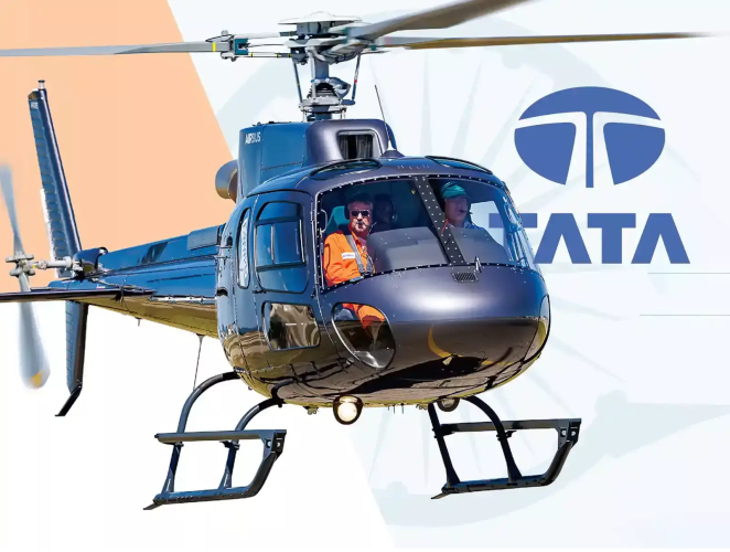 tata and air bus collaboration for build helicopter