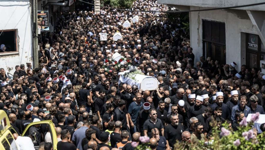 Golan Heights Attack Protest Against Netanyahu