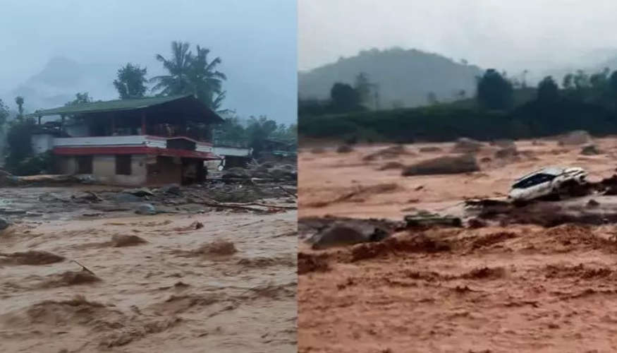 Landslides in Kozhikode Vilangad four places and Pasukadu