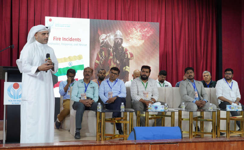 Youth India organized Fire  Safety Awareness Class in Kuwait