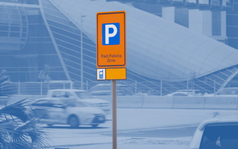 dubai airport parking colour code