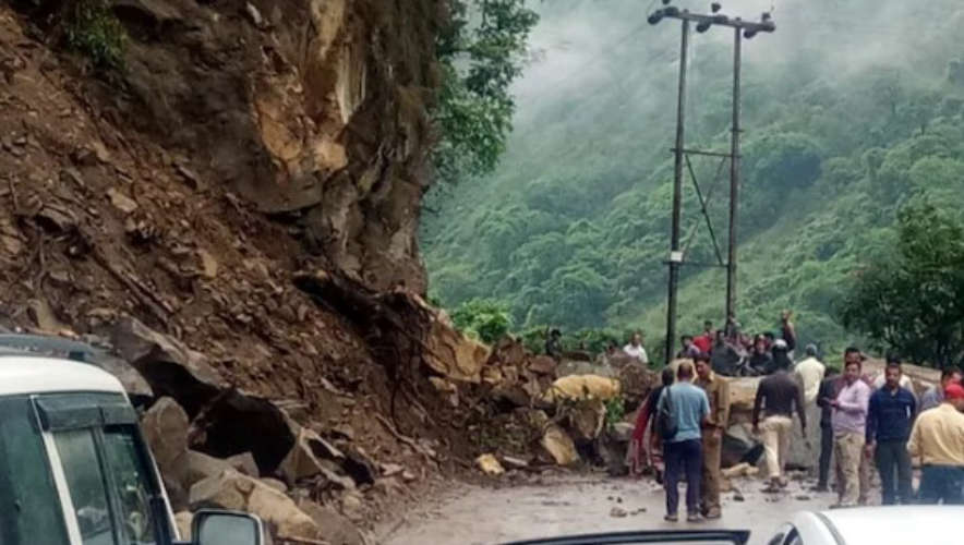 Heavy Rains Landslides Flash Floods Block 288 Roads In Himachal Pradesh