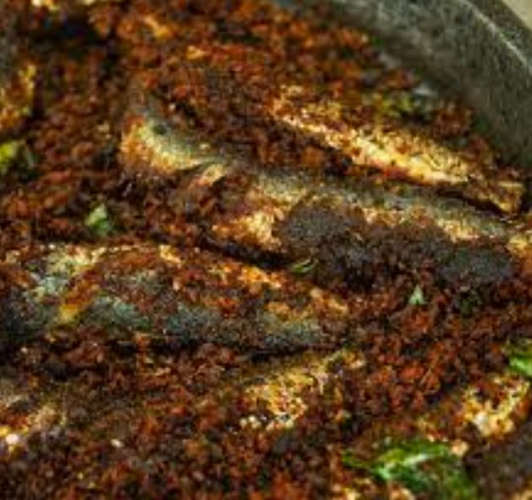 chala mathi roasted fish fry