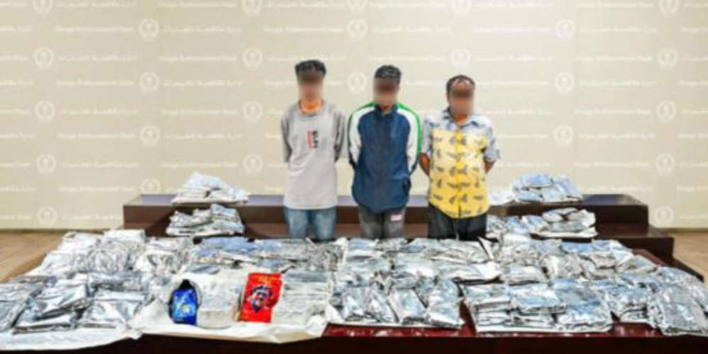 Attempt to smuggle drugs inside marbles in Sharjah Three members arrested