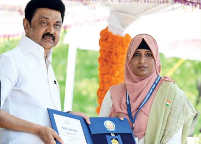  Nurse Honored with Kalpana Chawla Award for Courageous Landslide Rescue