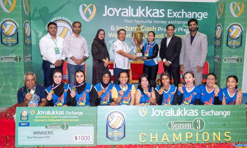 Thrilling Conclusion to Joy Alukkas Exchange Womens Volley Season 3