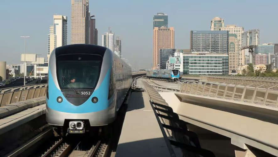 Change in operating hours of Dubai Metro