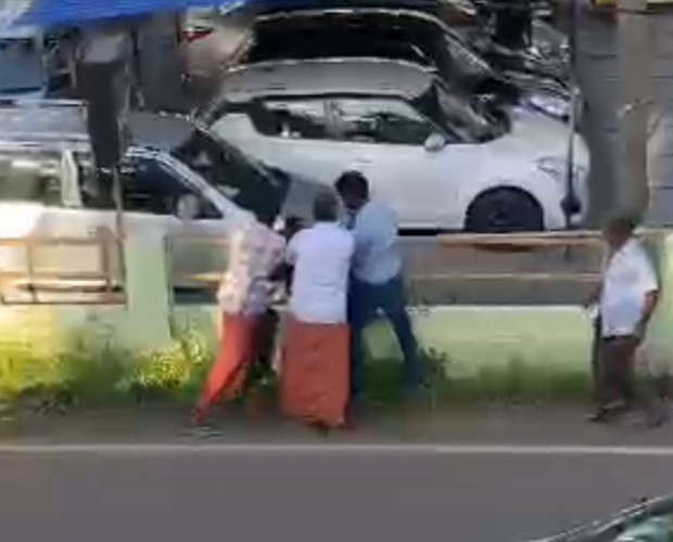 Violence against bikers during Sri Krishna Jayanti procession