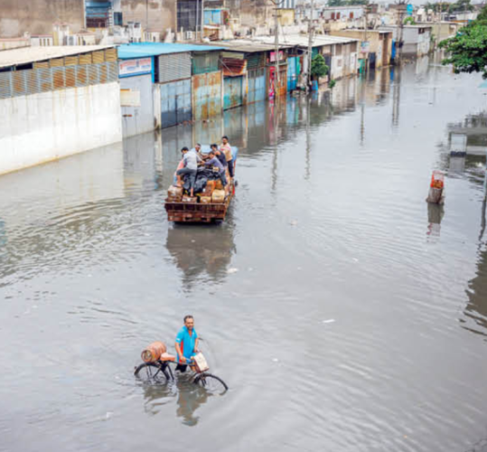 Orange Alert Issued in Four Districts as Heavy Rain Expected